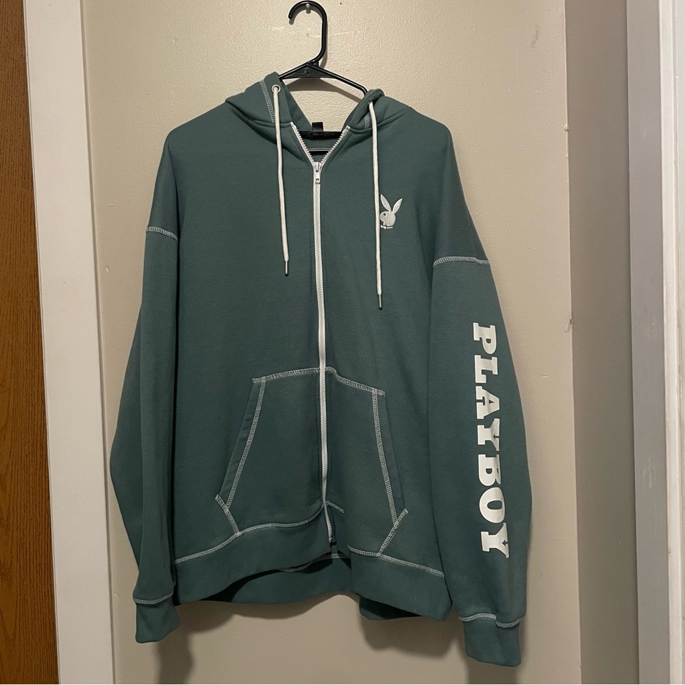 Men’s PlayBoy Zip Up Hoodie